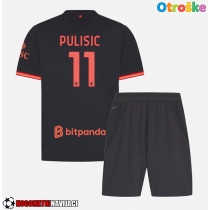 Otroške Nogometnih dresov AC Milan Christian Pulisic #11 Tretji 2026-27 Kratki rokavi (+ hlače)